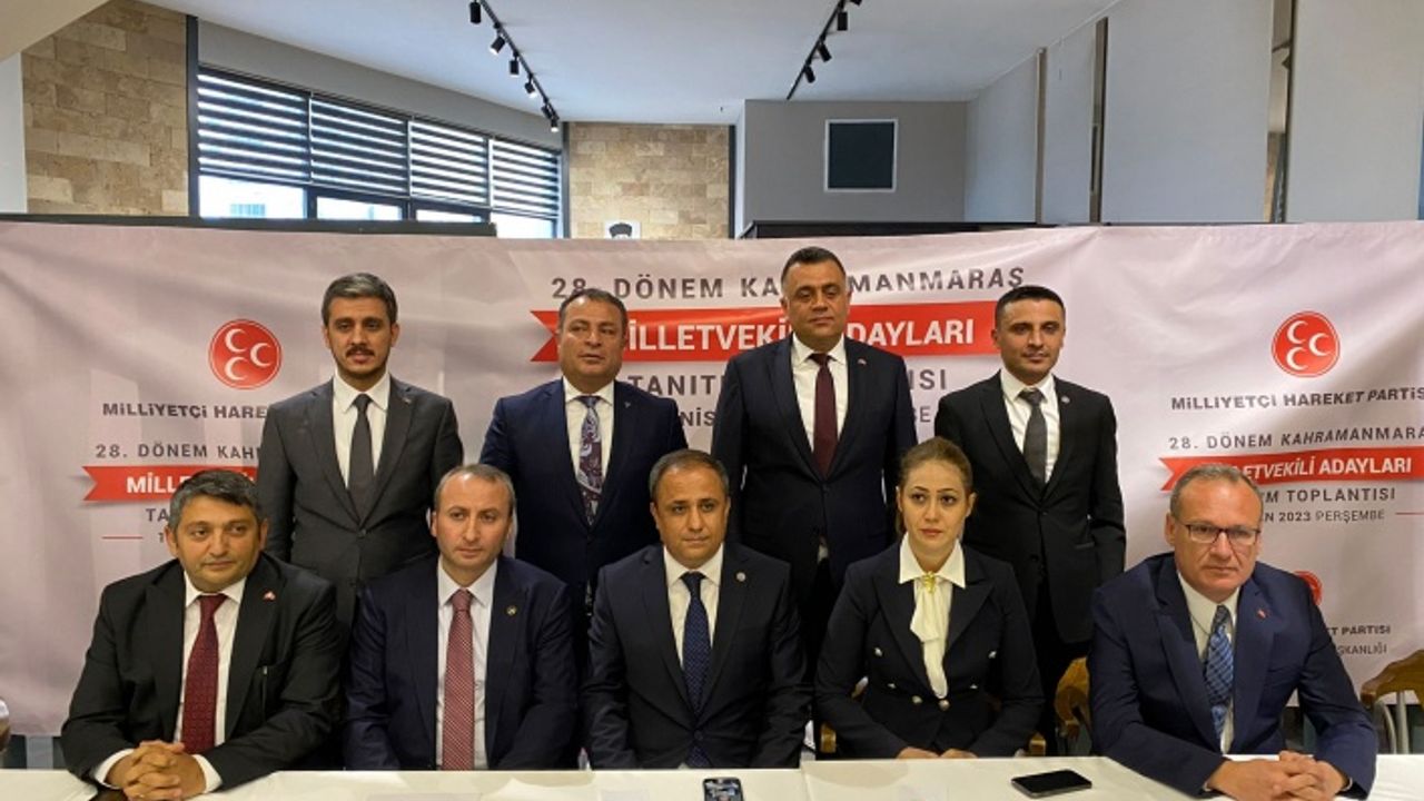 MHP Kahramanmaraş Milletvekili Adayları Tanıtıldı