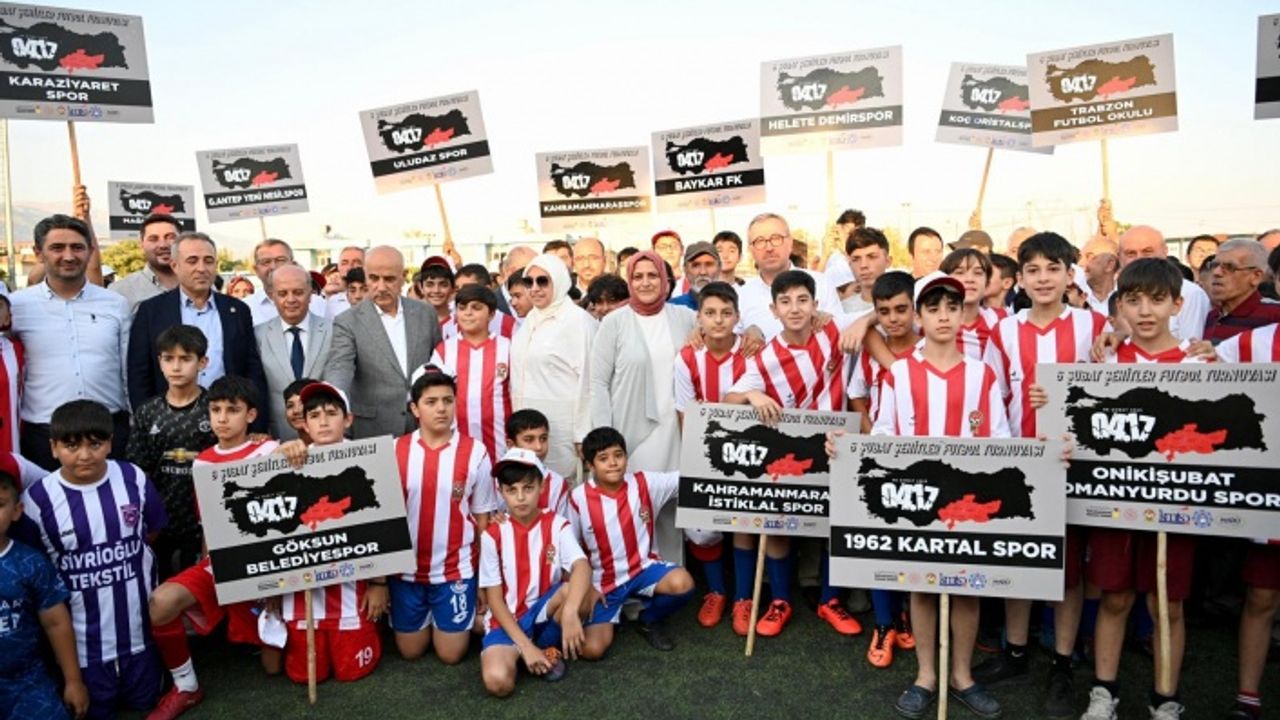 Deprem şehitleri adına futbol turnuvası düzenleniyor