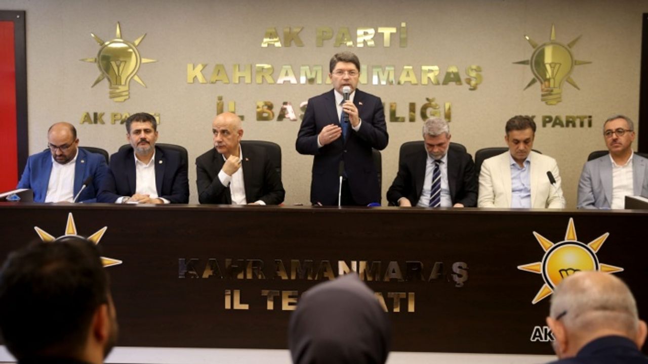 Tunç, AK Parti Kahramanmaraş İl Başkanlığında konuştu