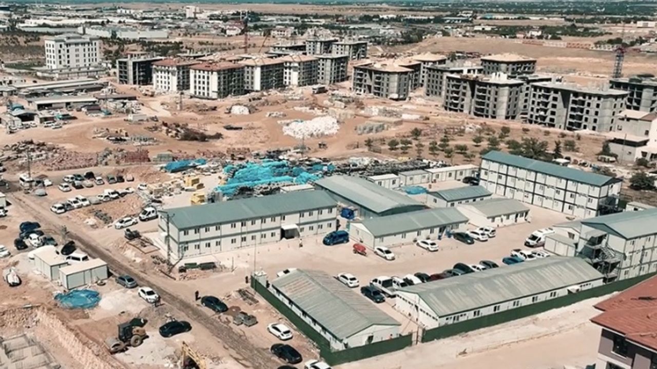 177 bin 316 afet konutunun yapımı hızla devam ediyor