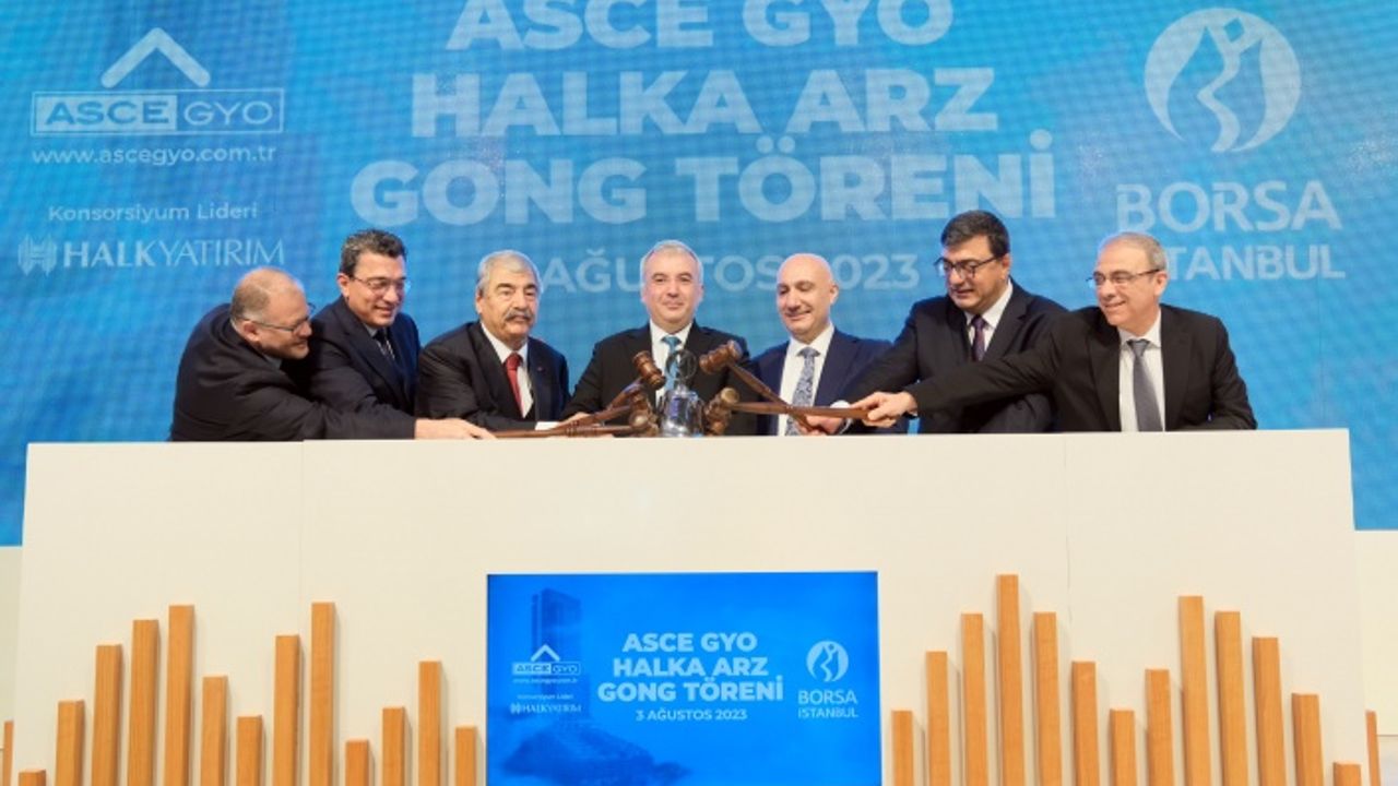 Borsa İstanbul’da Gong ASCE GYO için çaldı
