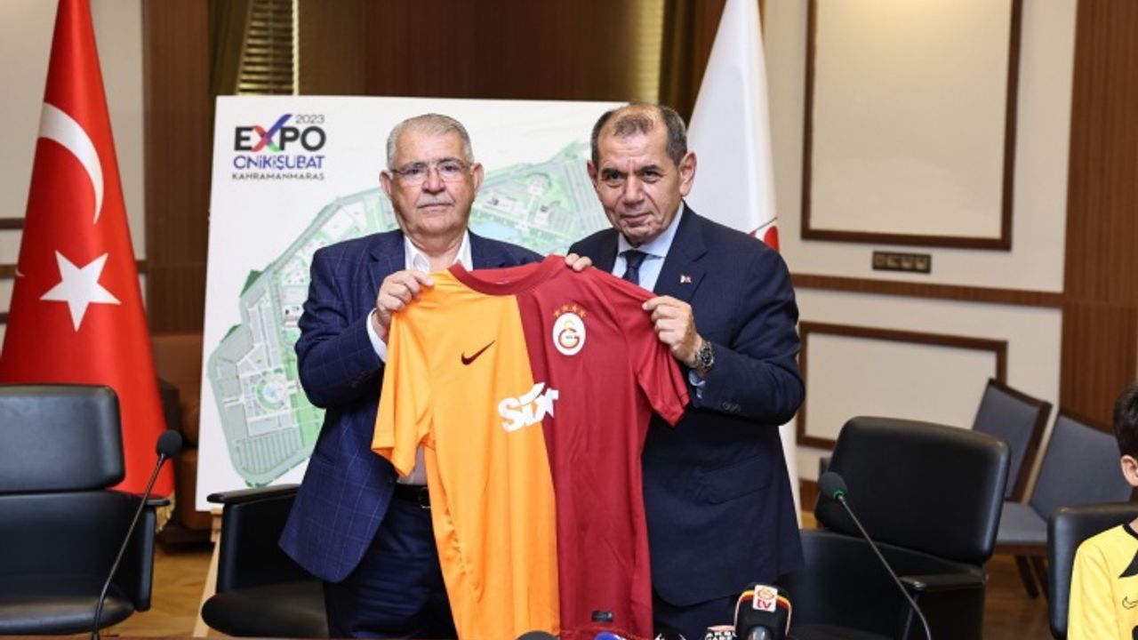 Galatasaray Spor Kulübü’nden Mahçiçek’e teşekkür ziyareti