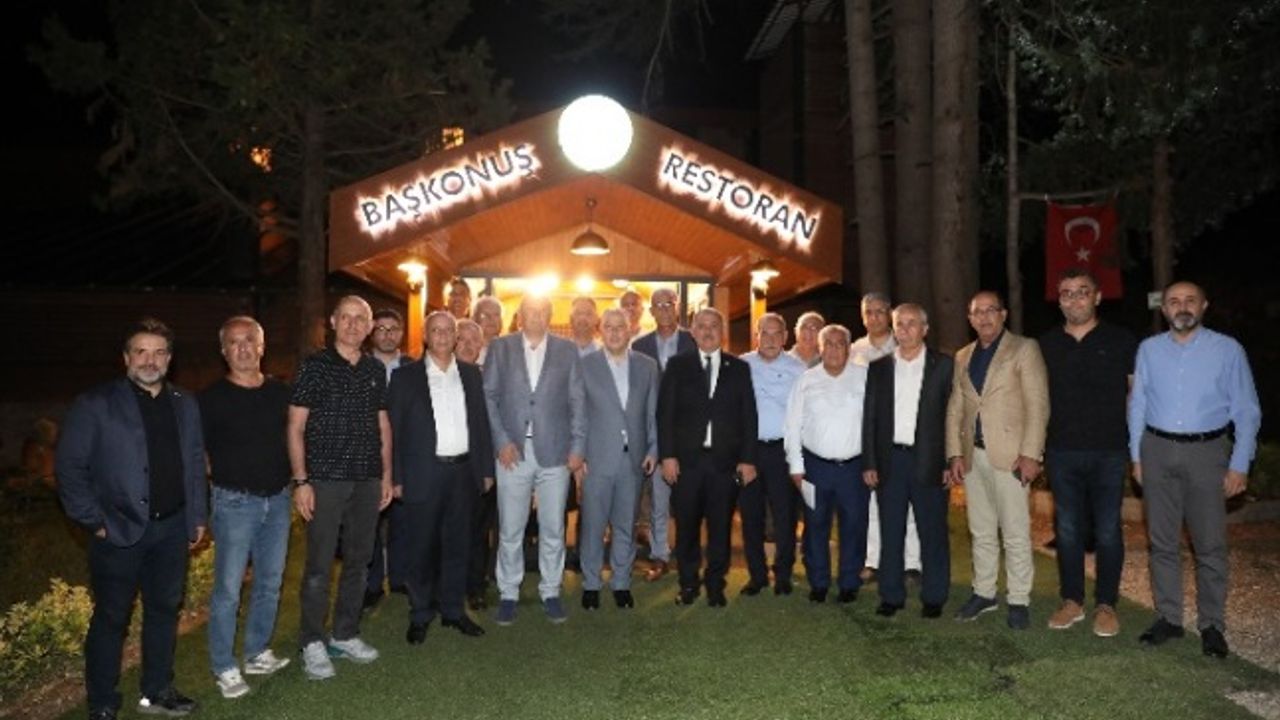 İTÜ Rektörü Koyuncu ve İTÜ Mezunları Başkonuş’ta bir araya geldi