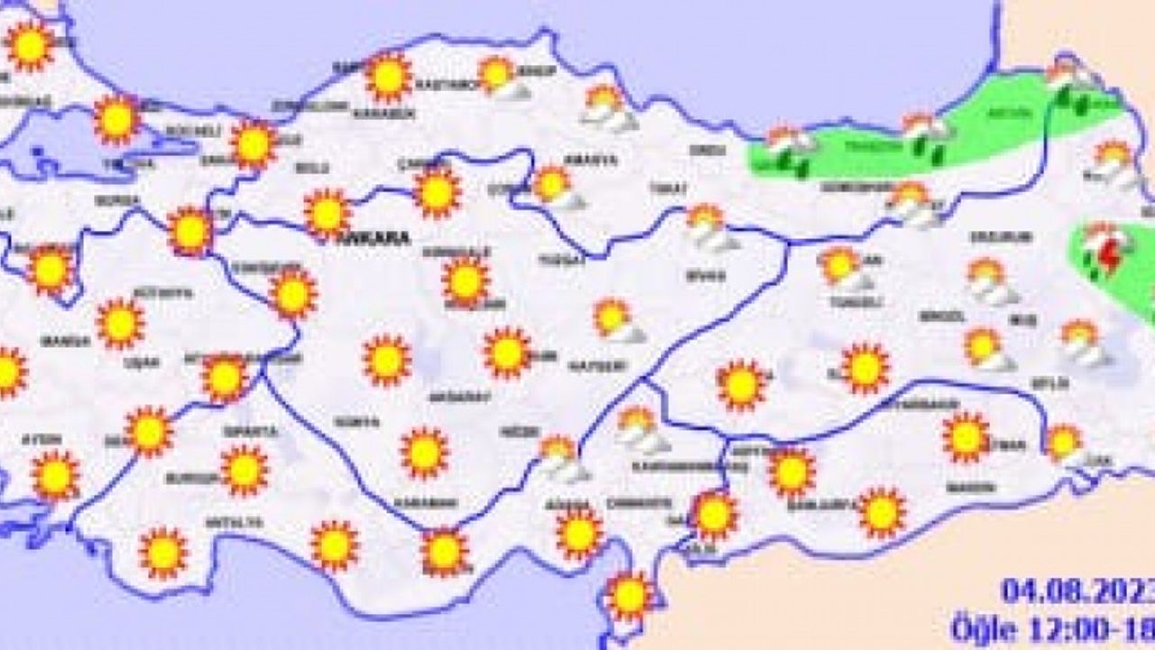 Kahramanmaraş’ta sıcak havaların etkileri devam ediyor!