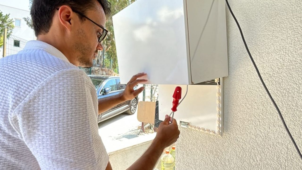 Kendi çabasıyla “Elektronik Deprem Kutusu” geliştirdi