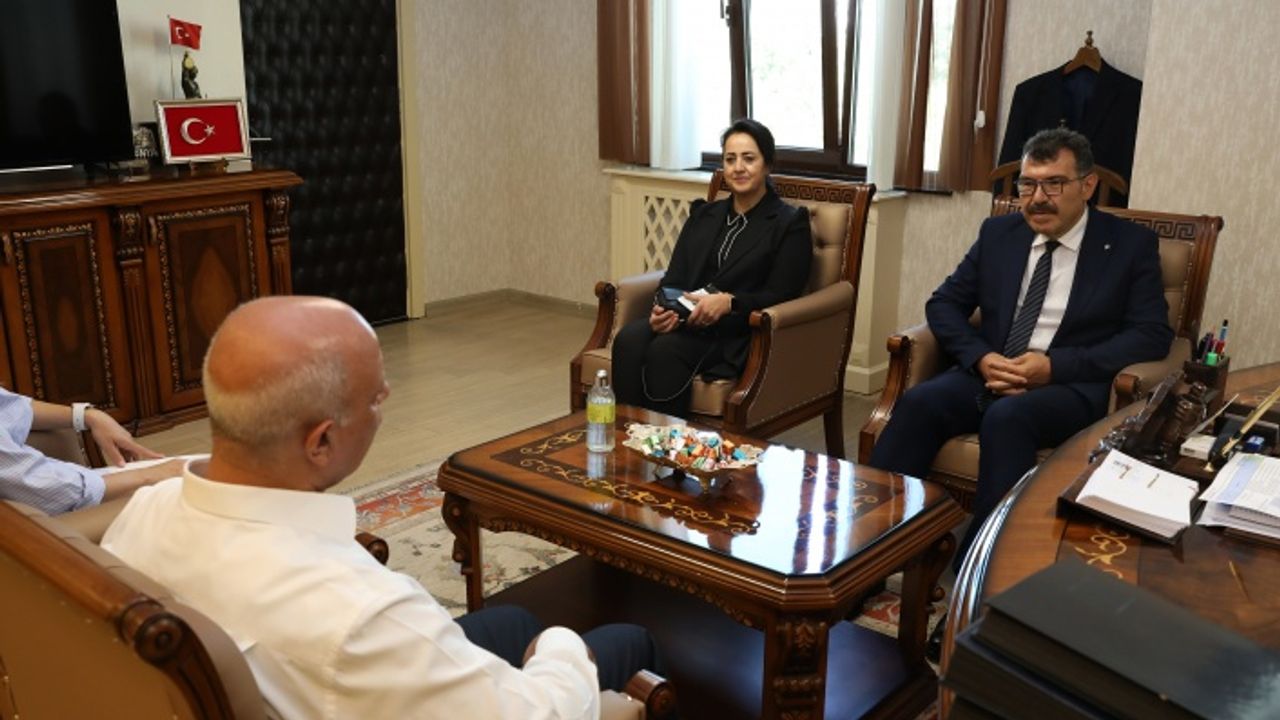 TÜBİTAK Başkanı Mandal, KİÜ Rektörü Bakan’ı ziyaret etti