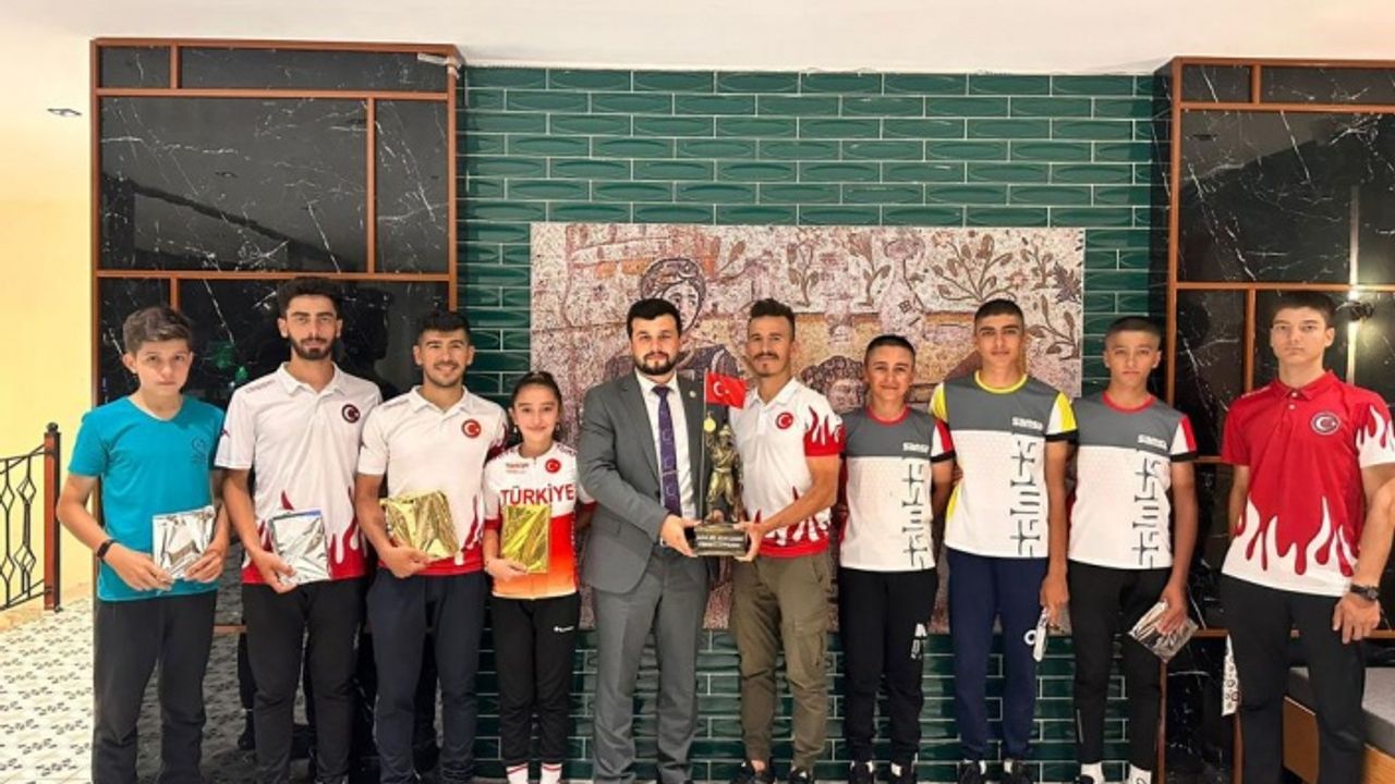 TÜMKİAD Kahramanmaraş’ta milli sporculara destek oldu