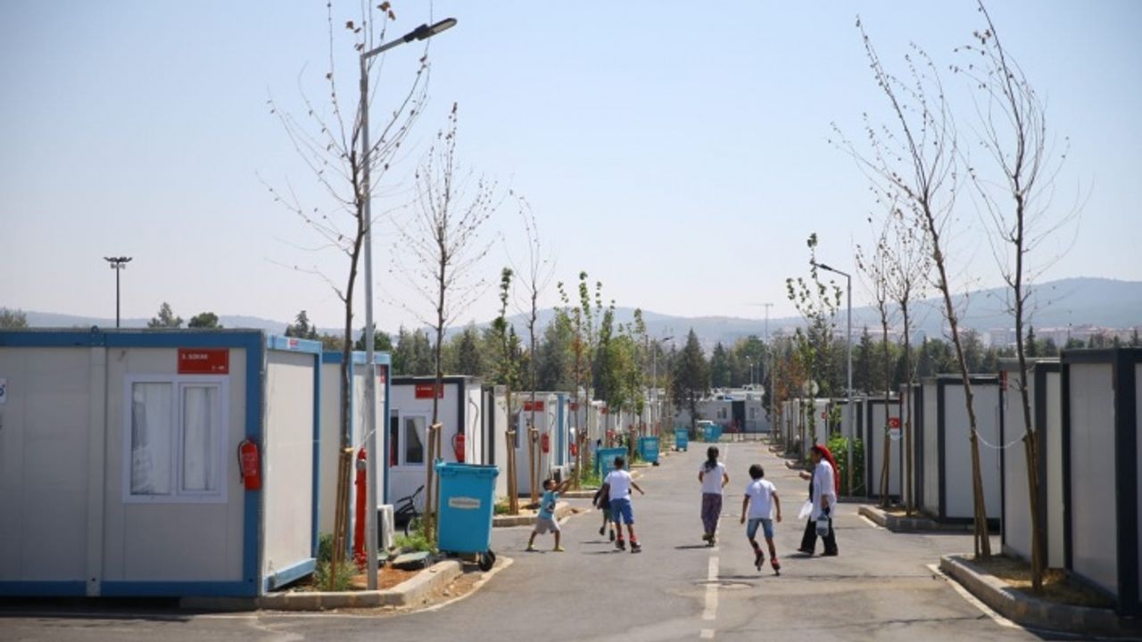 51 konteyner kentte  62 bin 409  depremzede misafir ediliyor