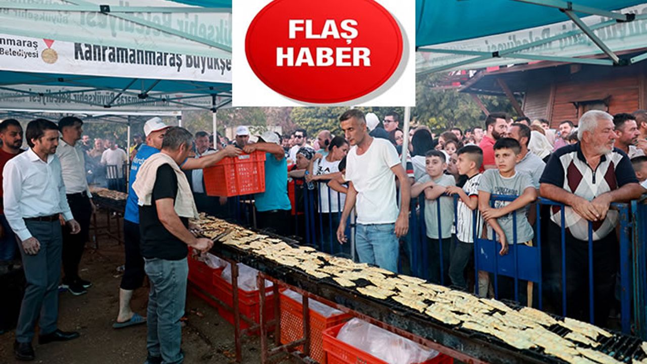 Balık festivalinde 5 bin kişiye balık ikram edildi