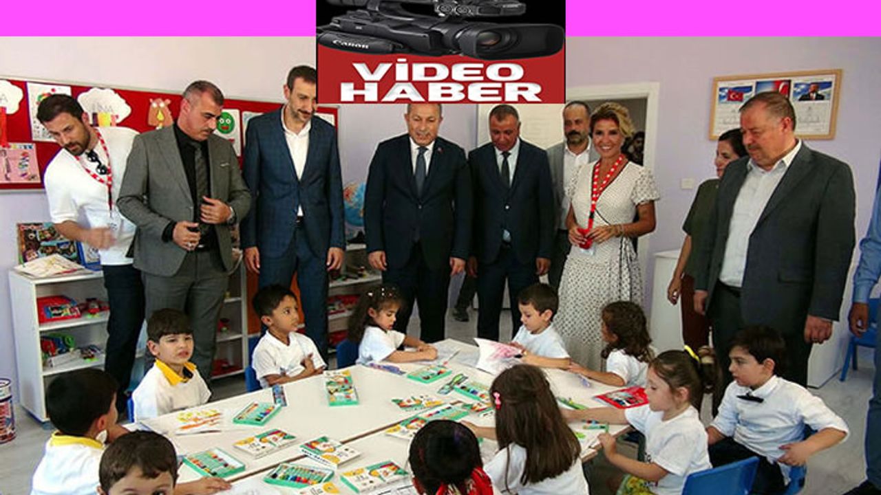 Çocuklar Gülsün Diye Derneği öncülüğünde yaptırılan anaokulu açıldı