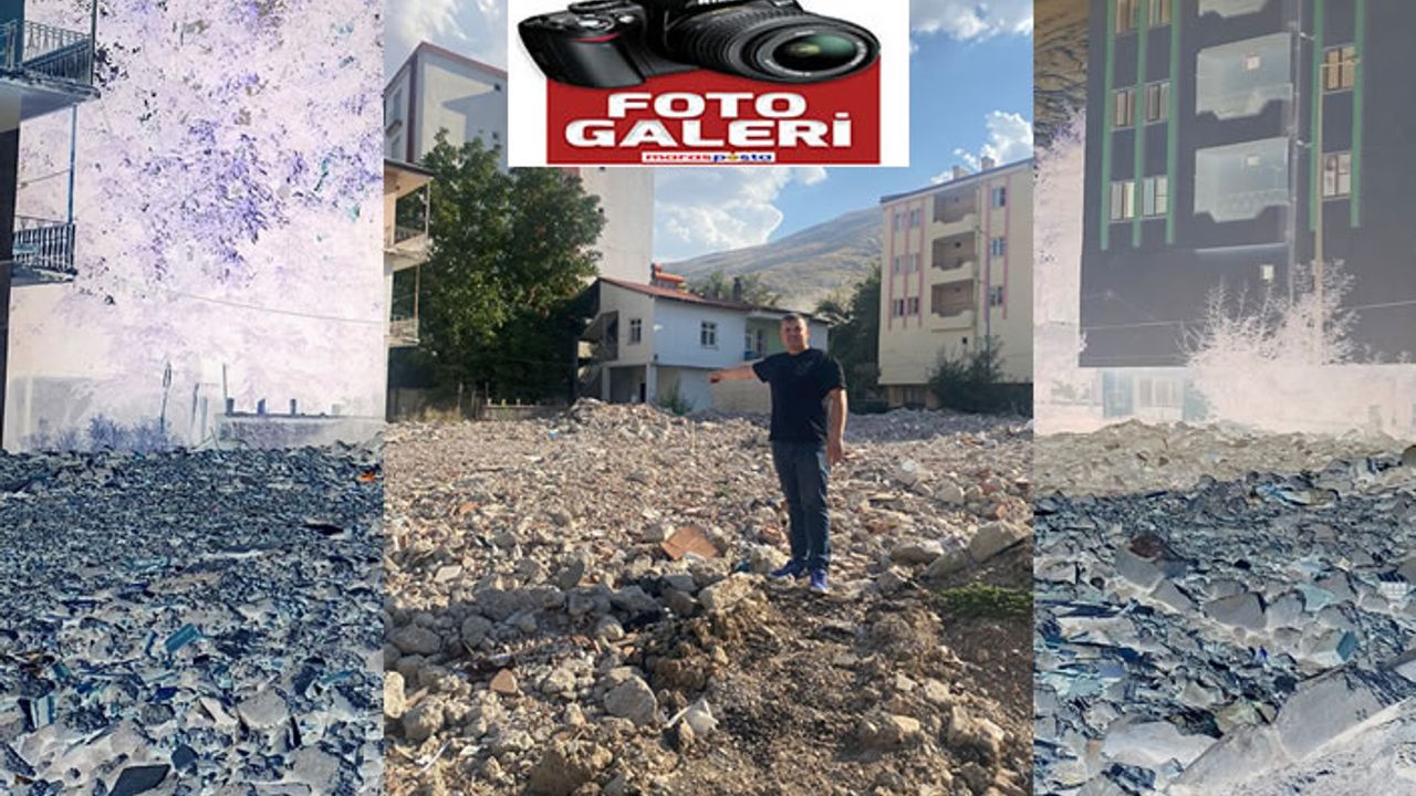 Elbistan’da işyeri yıkılan esnaftan yetkililere açık mektup