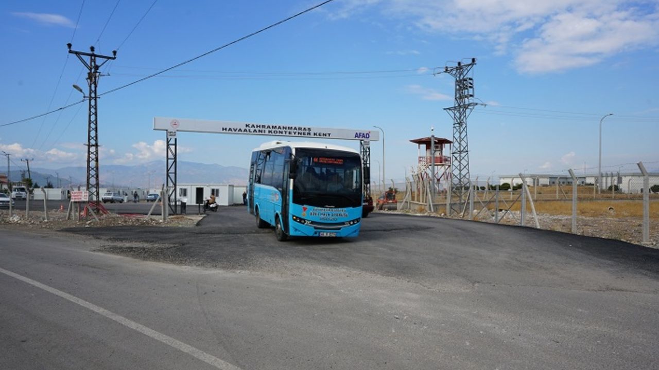 Büyükşehir’den Havaalanı Konteyner Kent’e ulaşım kolaylığı