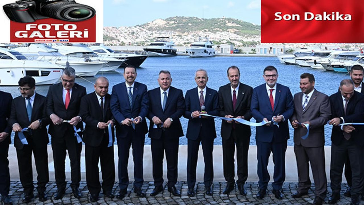 En çevreci özelliğe sahip İzmir Yeni Foça Yat Limanı hizmete açıldı