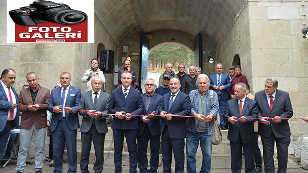 Eshab-ı Kehf Külliyesi'de 1. Akdeniz Bienali'nin sergisi açıldı