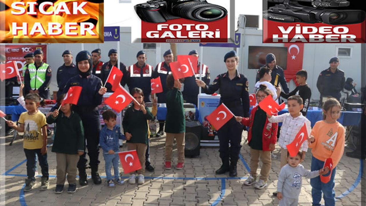 Kahramanmaraş jandarmasından +1 sokağında 100. yıl etkinliği