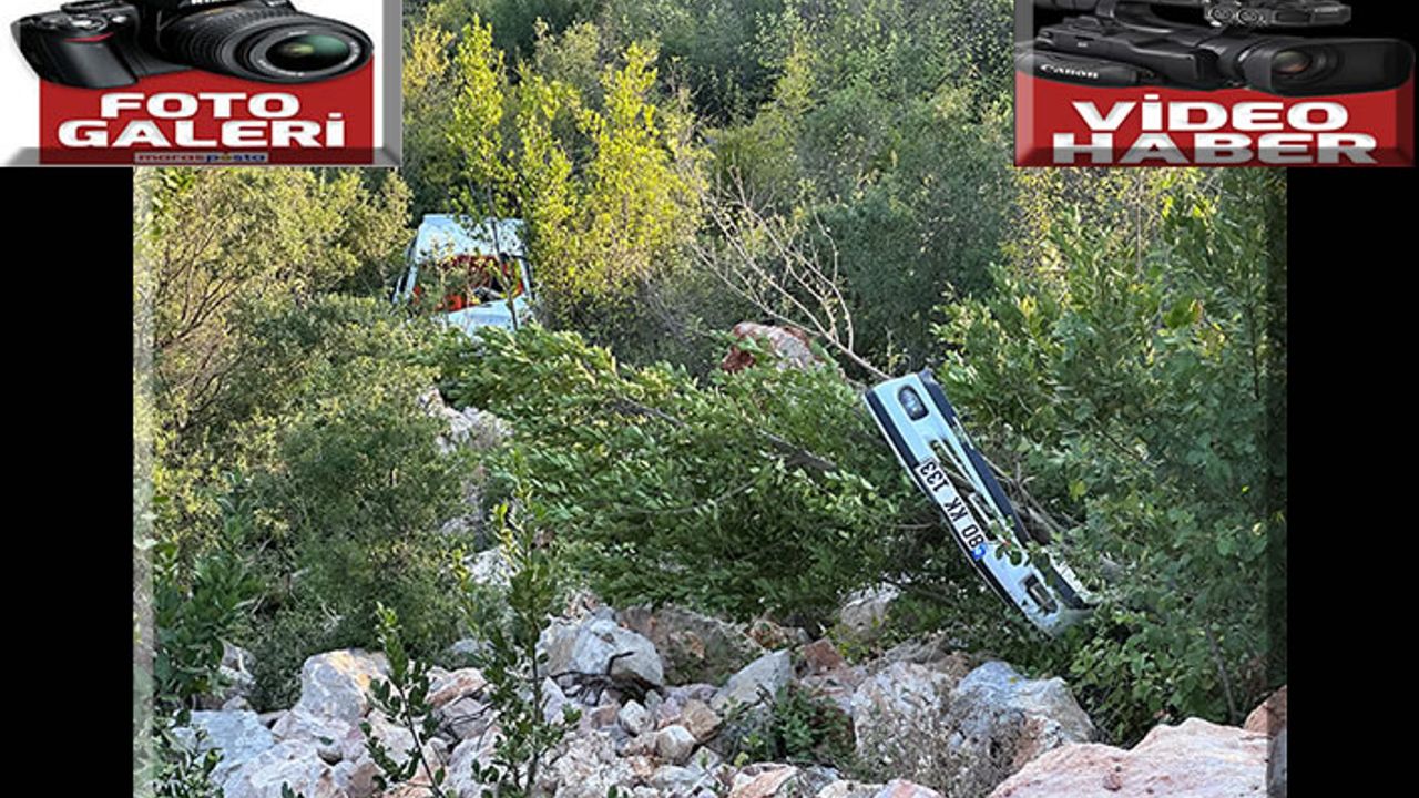 Vadiye yuvarlanan otomobilin sürücüsü hayatını kaybetti