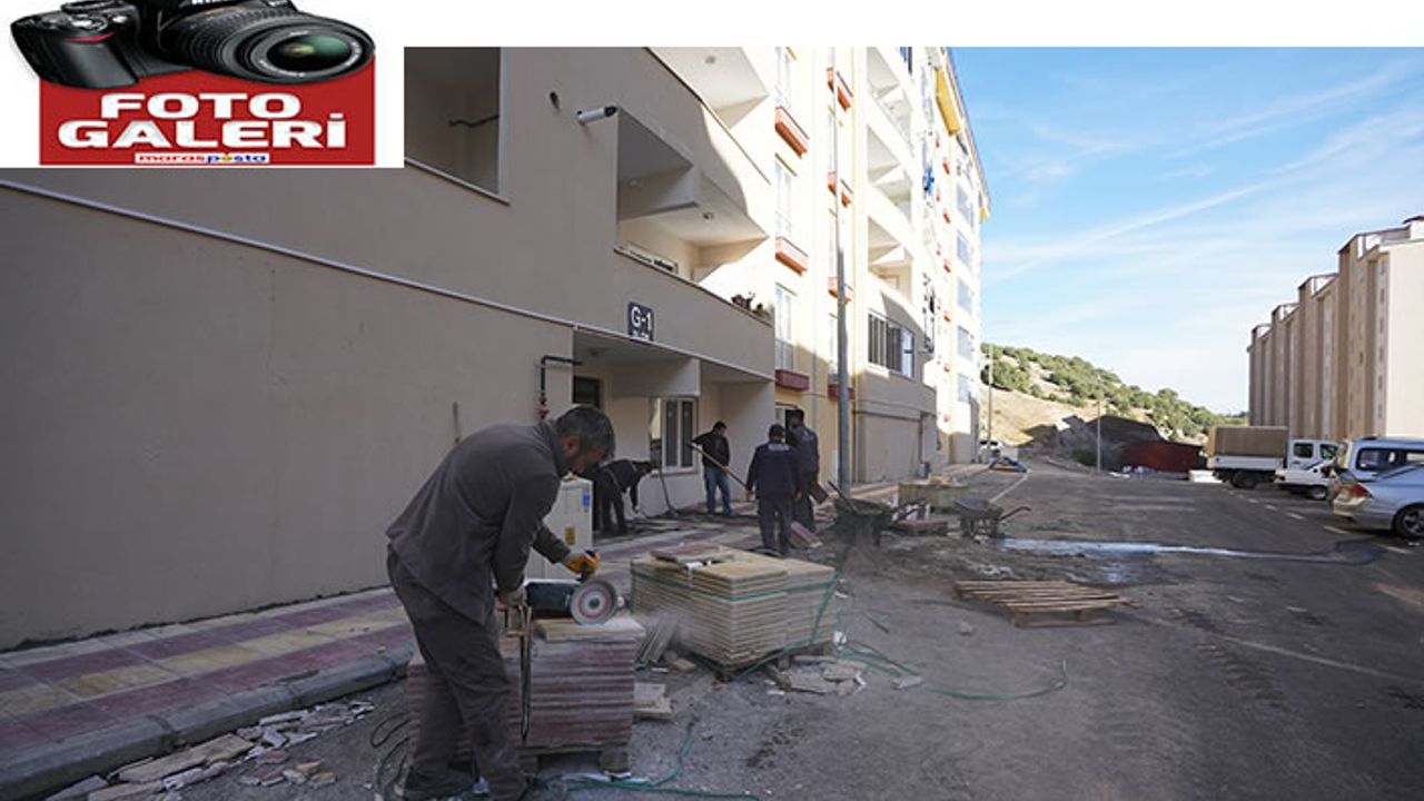 Çevre düzenlemesi de bitiyor…Yıldızevler’de son çalışmalar…
