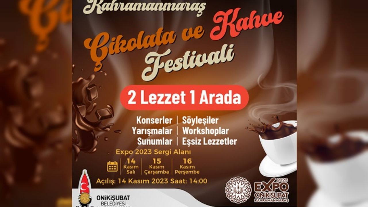EXPO 2023 Çikolata ve Kahve Festivali başlıyor