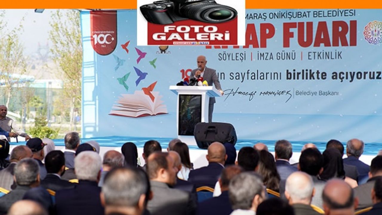 Kahramanmaraş'ta EXPO 2023 Kitap Fuarı başladı