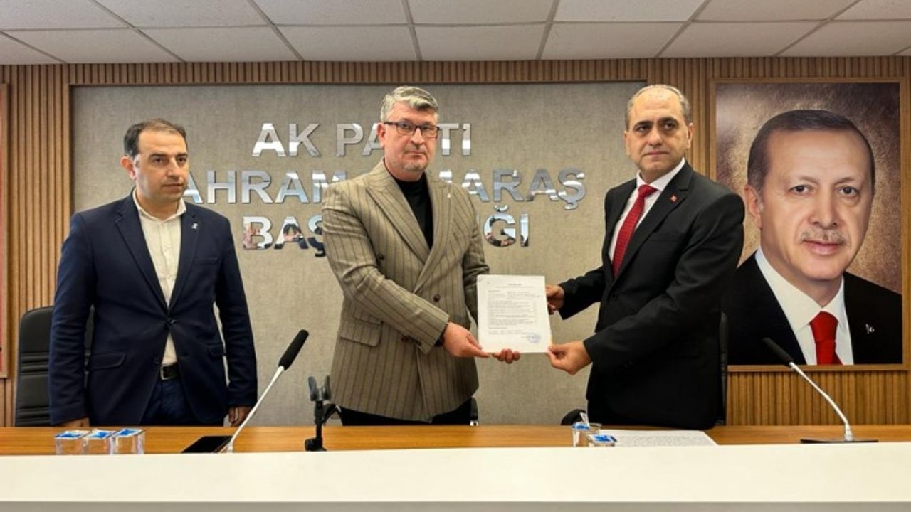 Mehmet Kocaoğlu AK Parti’den Dulkadiroğlu’nda aday adayı