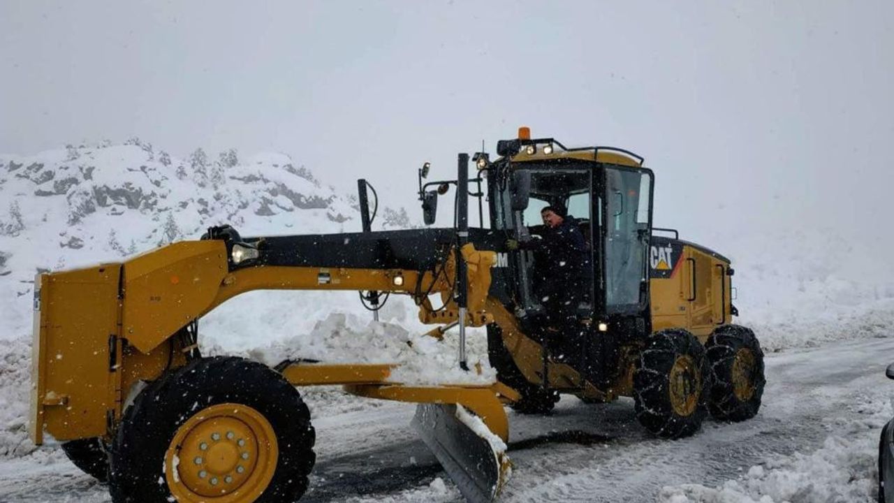 Kahramanmaraş'ta kar etkili oldu
