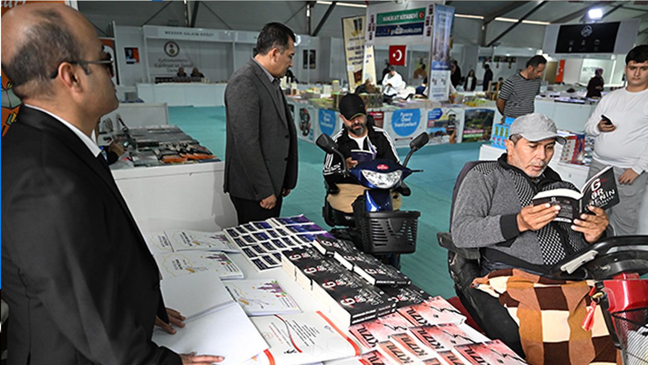 KMBŞB engelli bireylerin kitap fuarına erişimini kolaylaştırdı