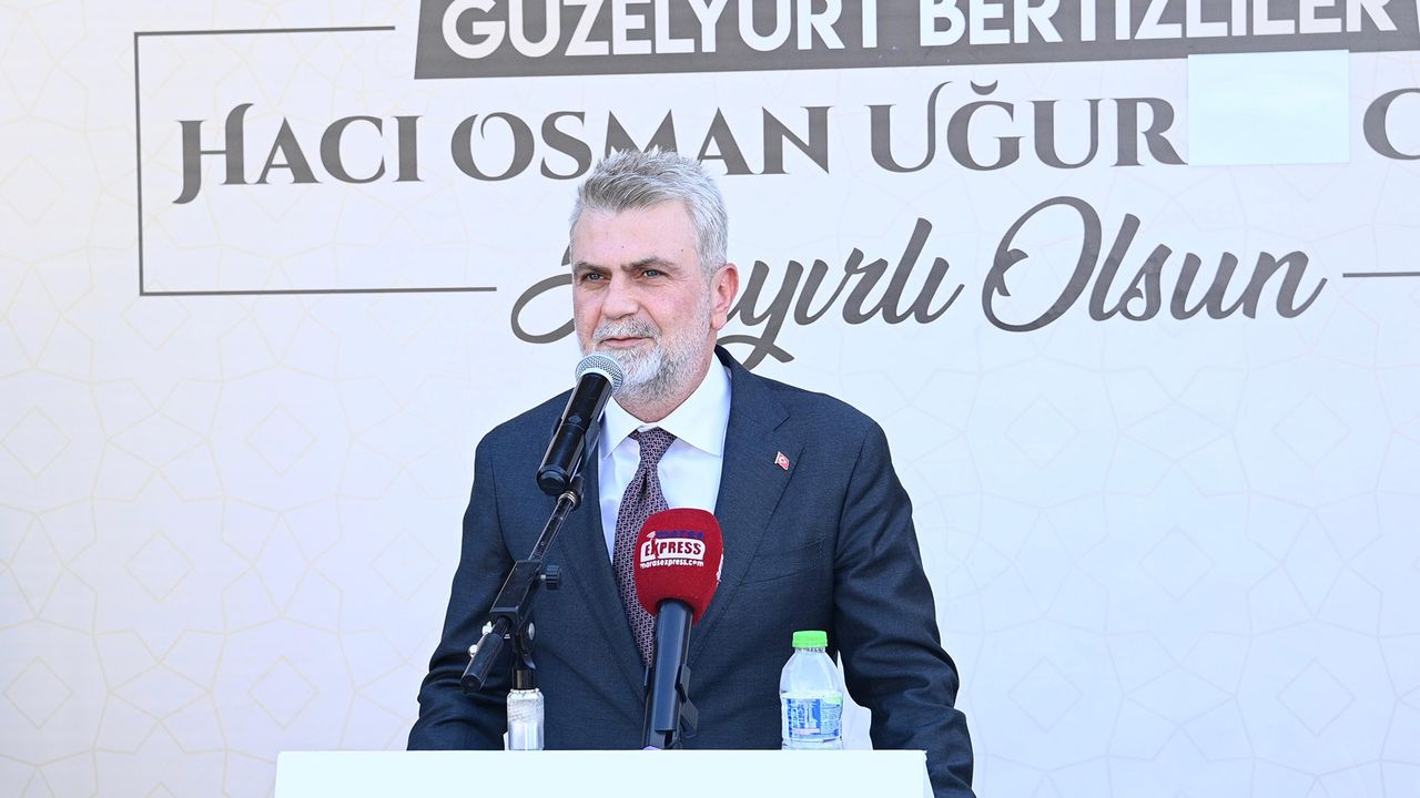 Dulkadiroğlu Hacı Osman Uğur Camii Hizmete Açıldı