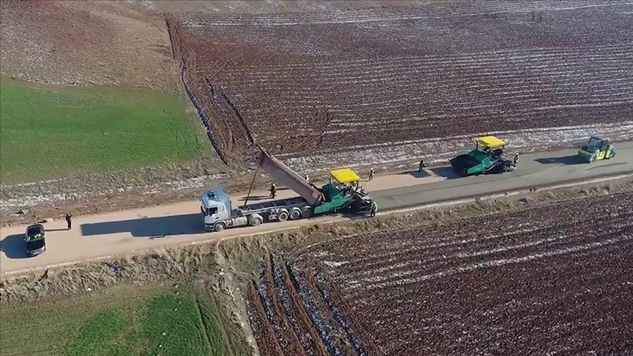 Afet bölgesinde kırsal dönüşüm tamamlanıyor