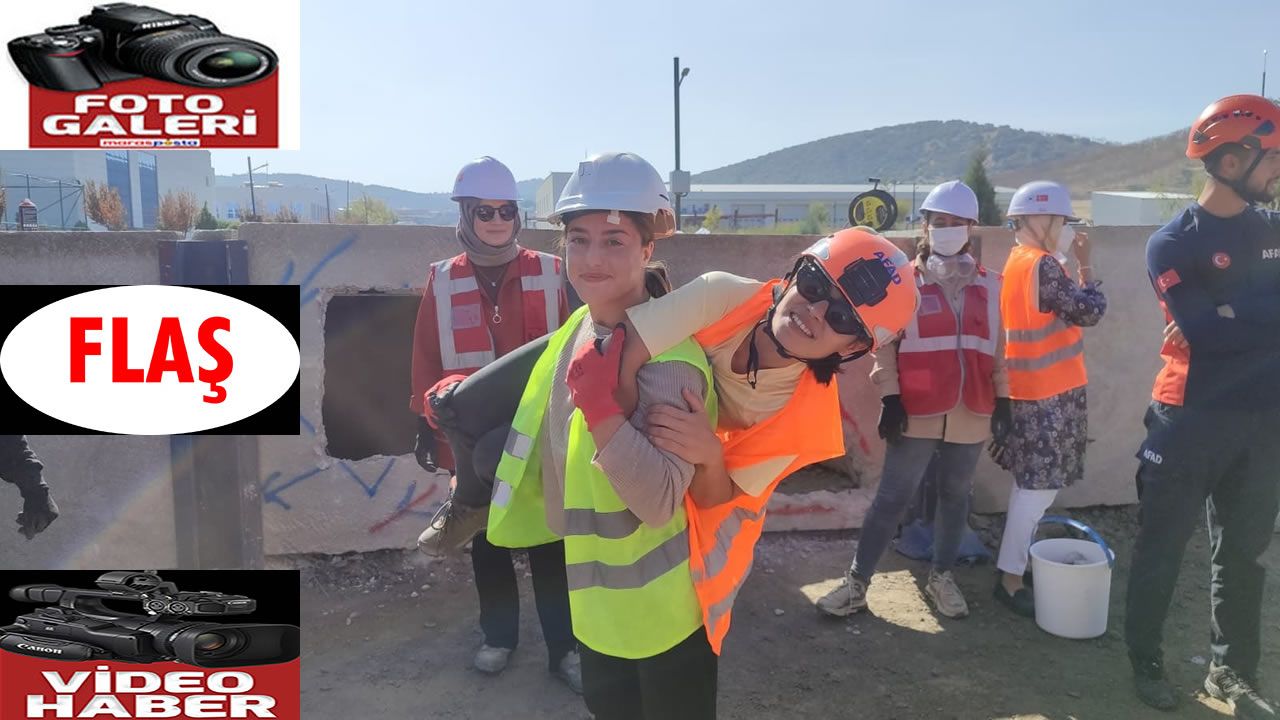 Depremde Hafif Arama Kurtarma Eğitimi Verildi