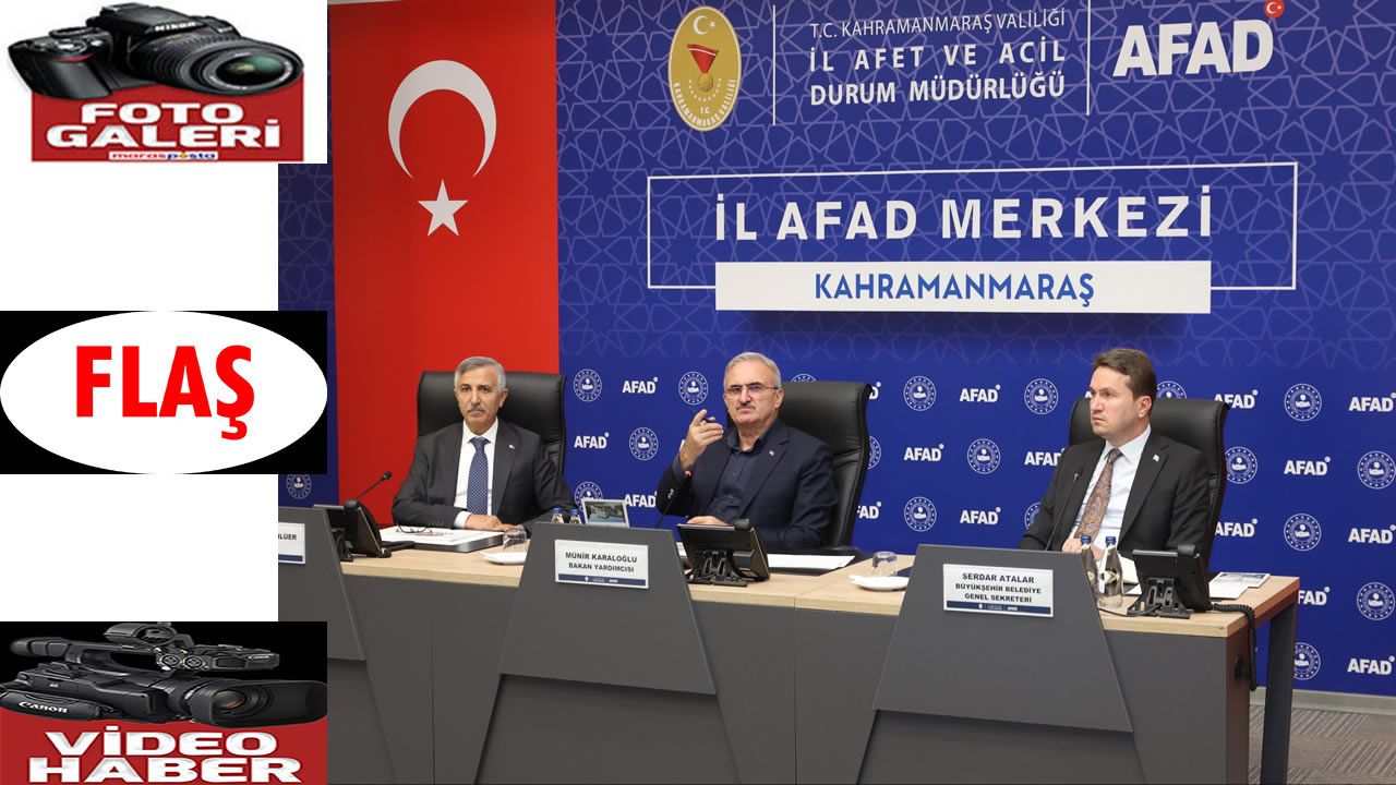 Karaloğlu, Kahramanmaraş'ta incelemelerde bulundu