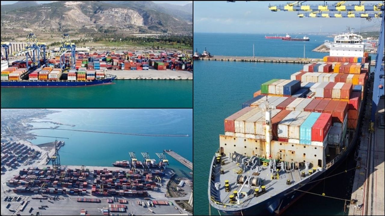 Depremlerden etkilenen Hatay 9 aylık ihracatta Doğu Akdeniz'in lideri