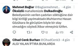 Dulkadiroğlu Belediyesinden Ali Öztunç ‘a, sert Öksüzlü cevabı...