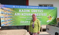 Aydın Büyükşehir Belediyesi’nden kadın arıcılara kovan desteği