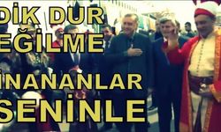 Erdoğan için özel klip: Dik dur eğilme
