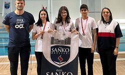 Sanko Okulları Yüzmede Bölge Şampiyonu oldu