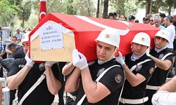 Şehit Başkomiser’in cenazesi, Osmaniye'de toprağa verildi