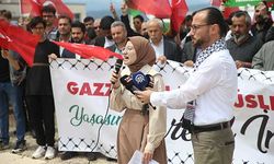 Üniversite öğrencileri Gazze'ye destek için çadır nöbeti başlattı