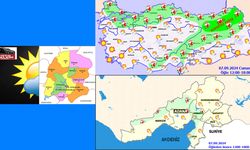 Türkiye, Akdeniz, Doğu Akdeniz ve Kahramanmaraş’ta hava durumu