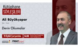 Yazar Ali Büyükçapar Okurlara Seslenecek