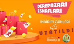 Derepazarı Esnafları İndirim Günleri Uzatıldı!