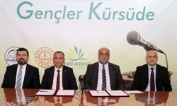 “Gençler Kürsüde” Projesi Protokolü İmzalandı