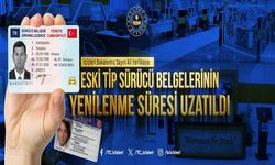 Eski Tip Sürücü Belgelerinin Yenilenme Süresinin Uzatıldı