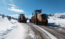 Büyükşehir, İlçelerde Kar Mesaisinde