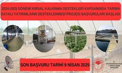 Kırsal Kalkınma Destekleri Başvuruları Başladı