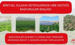 Sulama Sistemleri Desteği Başvuruları Başladı