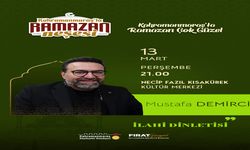 13 Mart’ta İlahi Dinletisiyle Duygular Zirveye Çıkacak