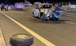 Kamyonet ile otomobilin çarpıştığı kazada 1 kişi yaralandı