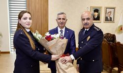 Vali Ünlüer, Emniyet Teşkilatımızı Kabul Etti