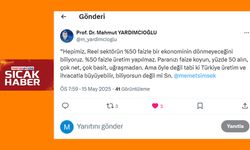 Prof. Dr. Yardmcıoğlu’dan Şimşek’e Anlamlı Mesaj