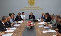 Eğitim Değerlendirme Toplantısı Gerçekleştirildi